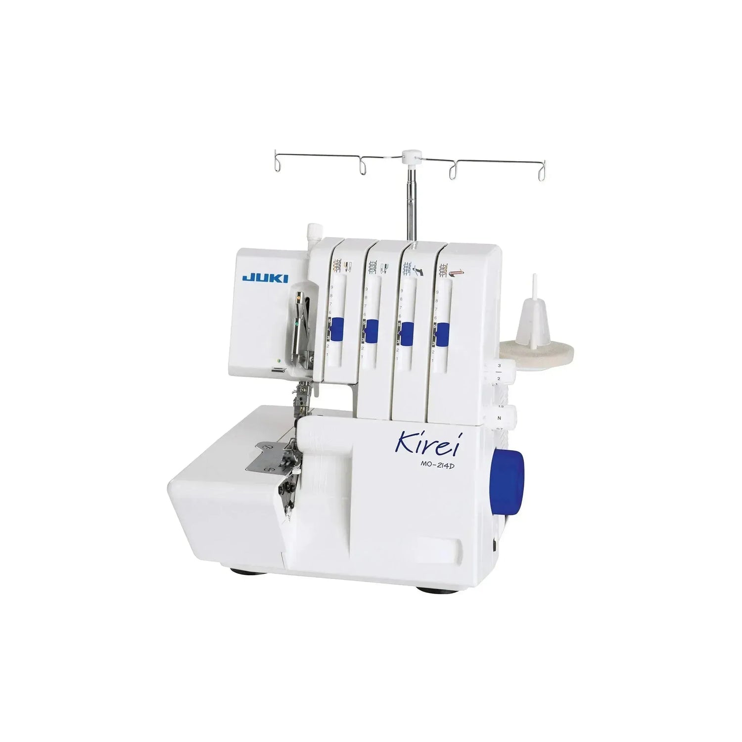 Comment faire un roulotté sur la surjeteuse Juki MO-214D ?