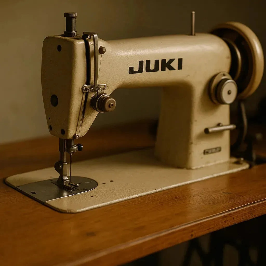 ancienne machine de la marque juki