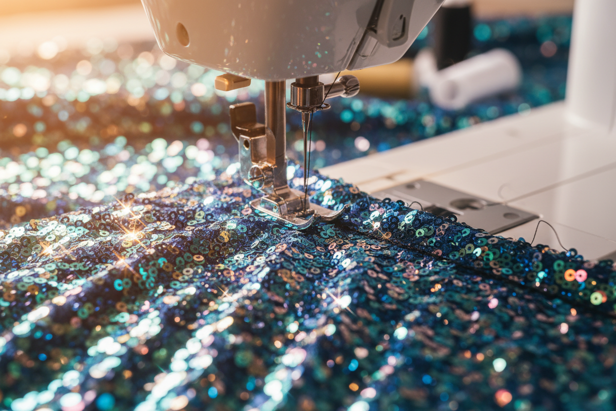 tissu sequin