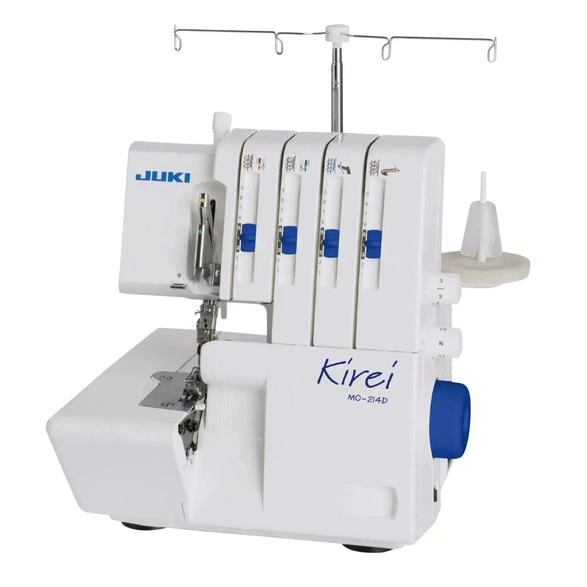 Comment enfiler la surjeteuse JUKI MO-214D - Verotex