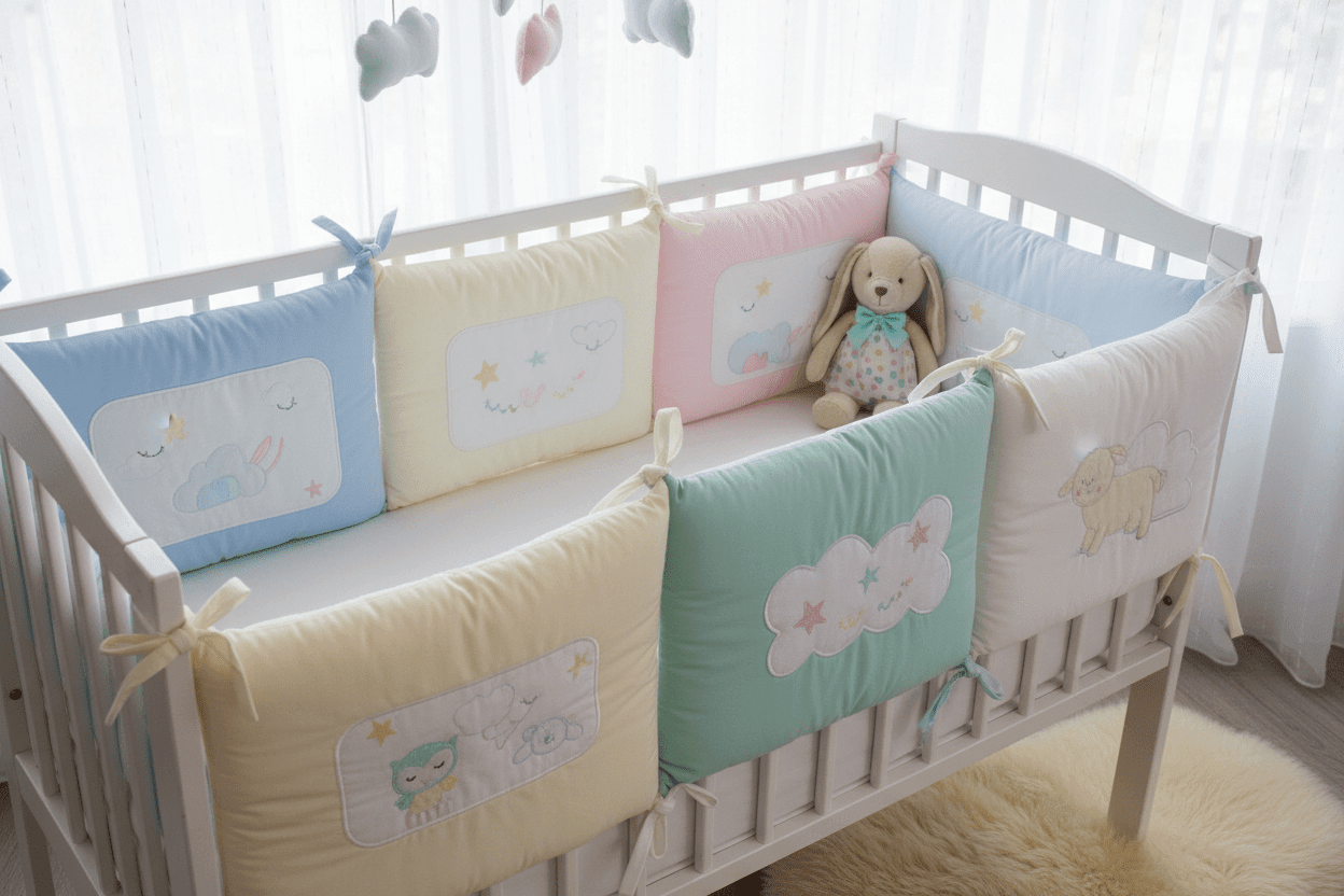 Quel tissu pour un tour de lit bébé ?
