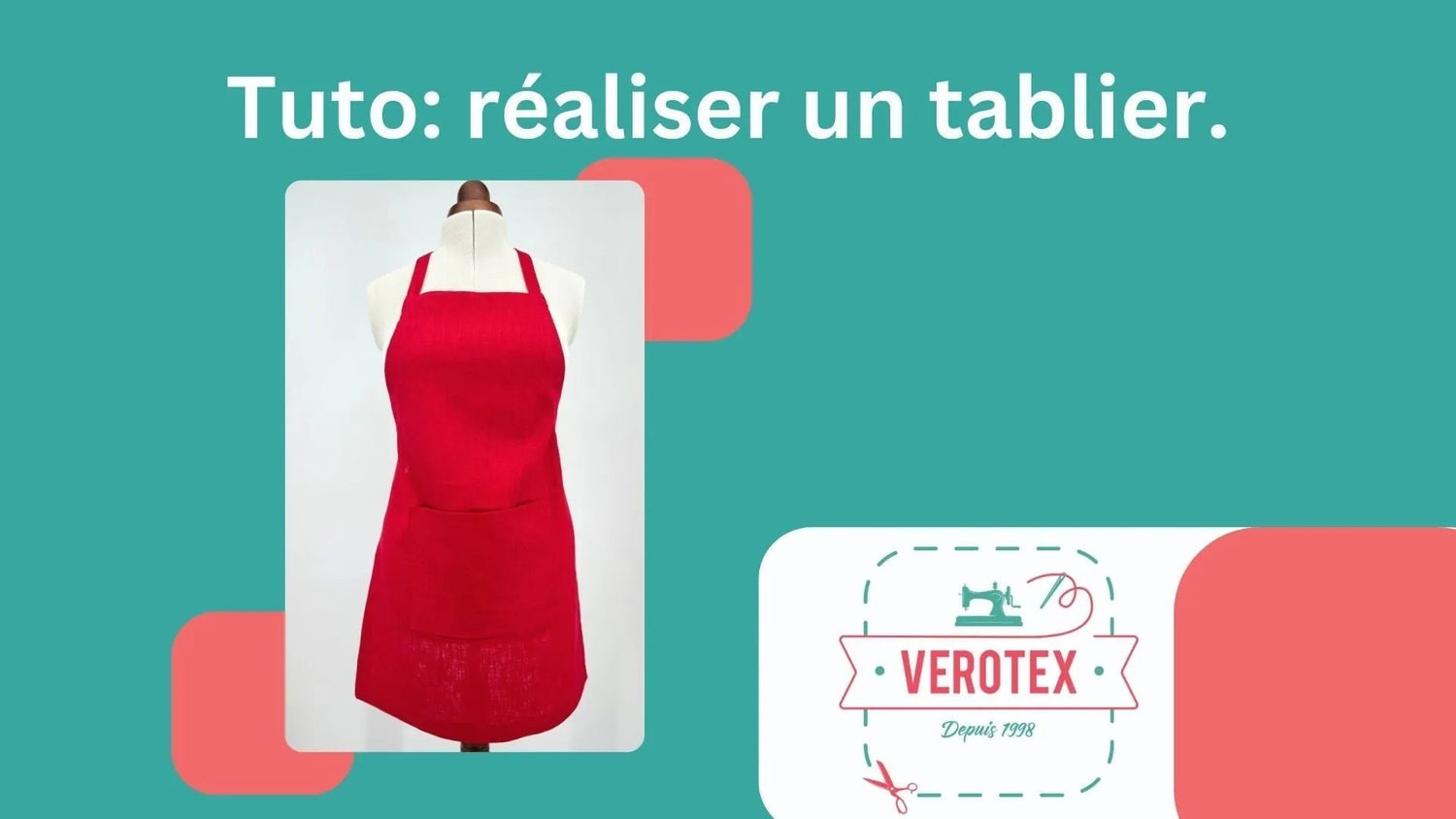 Tuto : Comment Coudre un Tablier Réglable - Verotex