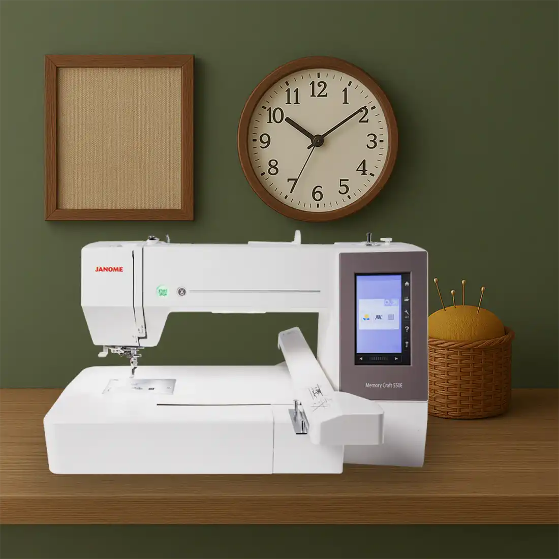 550E Édition Limitée – la brodeuse idéale pour projets textiles ambitieux