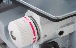 Couteau inférieur réglable