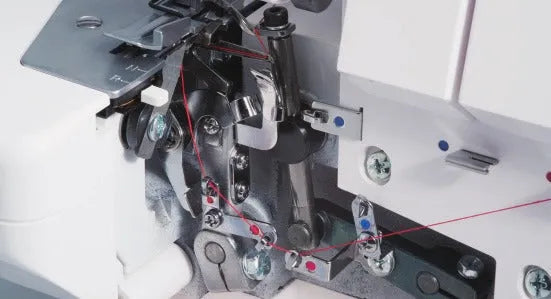 Enfilage automatique du boucleur inférieur