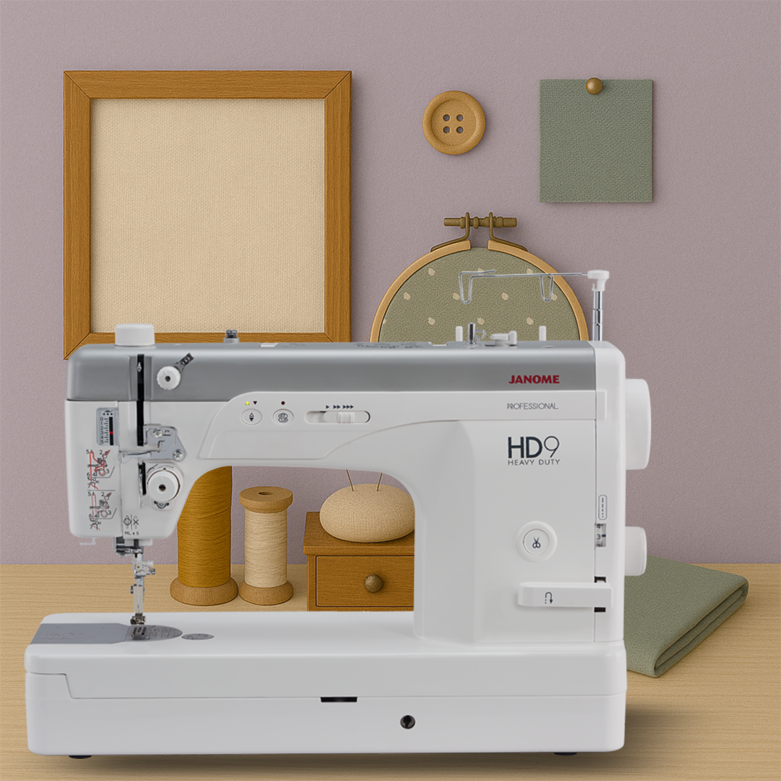 Janome HD9 Professional : puissance et précision d’une machine semi-industrielle
