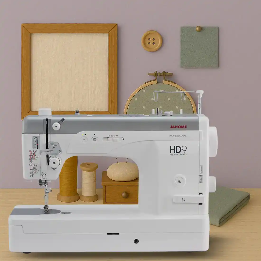 Janome HD9 Professional : puissance et précision d’une machine semi-industrielle