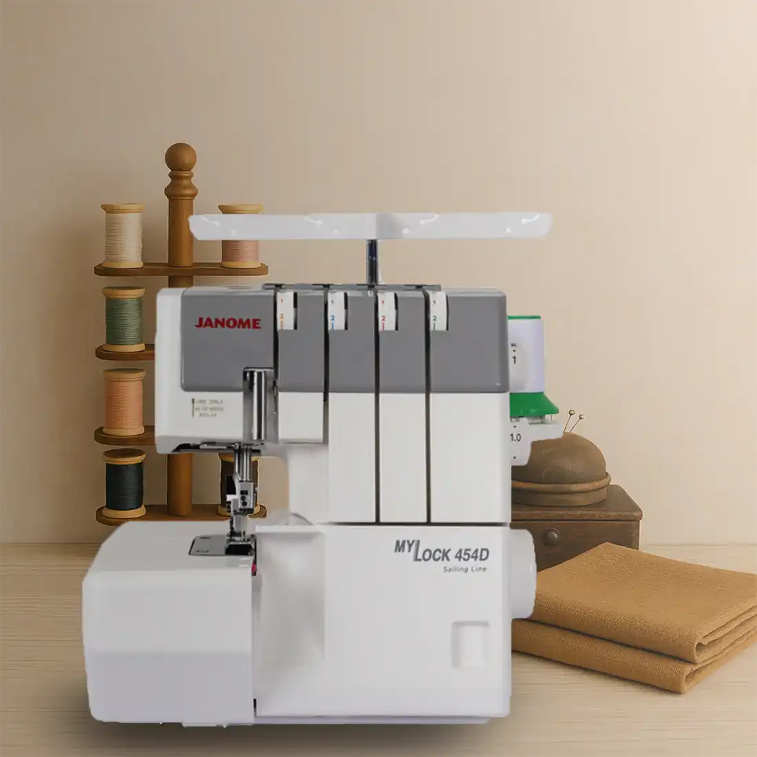 Janome MyLock 454D : surjeteuse polyvalente pour finitions professionnelles