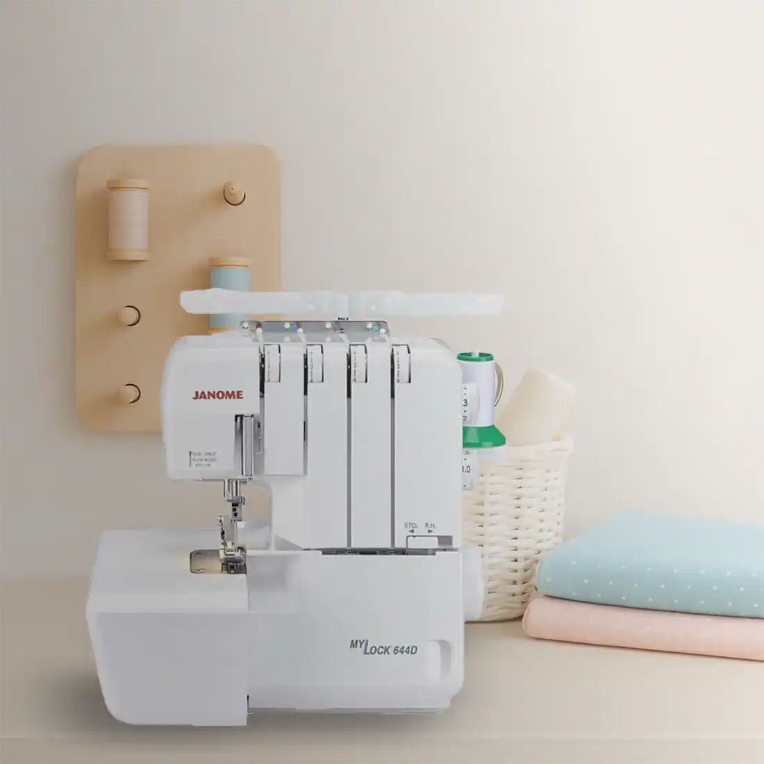 Janome MyLock 644D : surjeteuse polyvalente pour finitions professionnelles