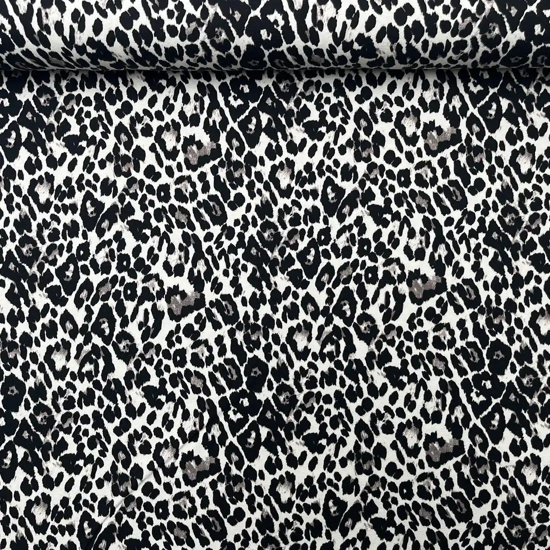 Jersey imprimé animalier chic