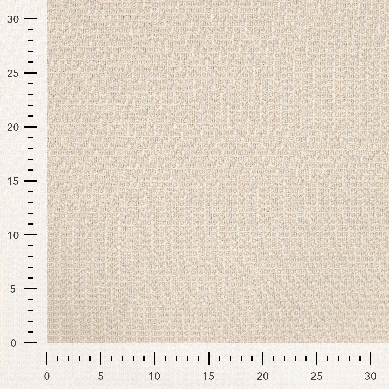 Tissu nid d’abeille doublé d’éponge Beige