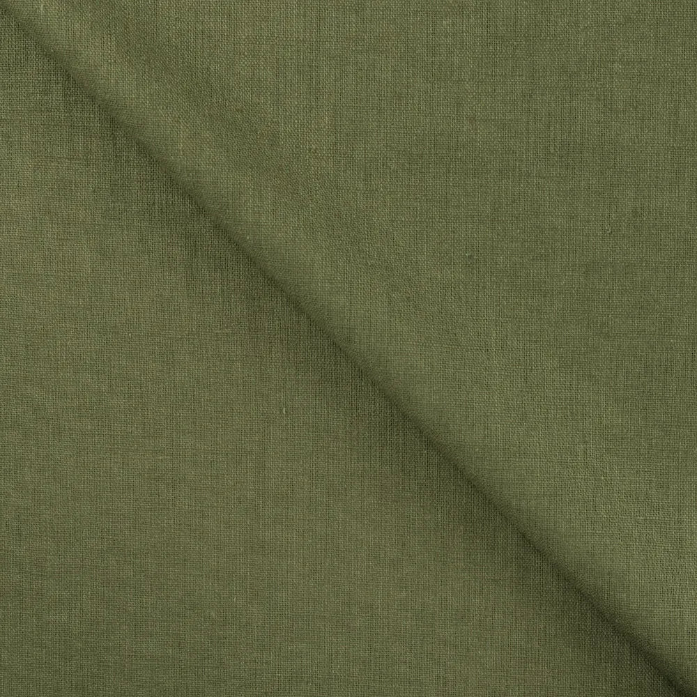 Khaki linnen stof