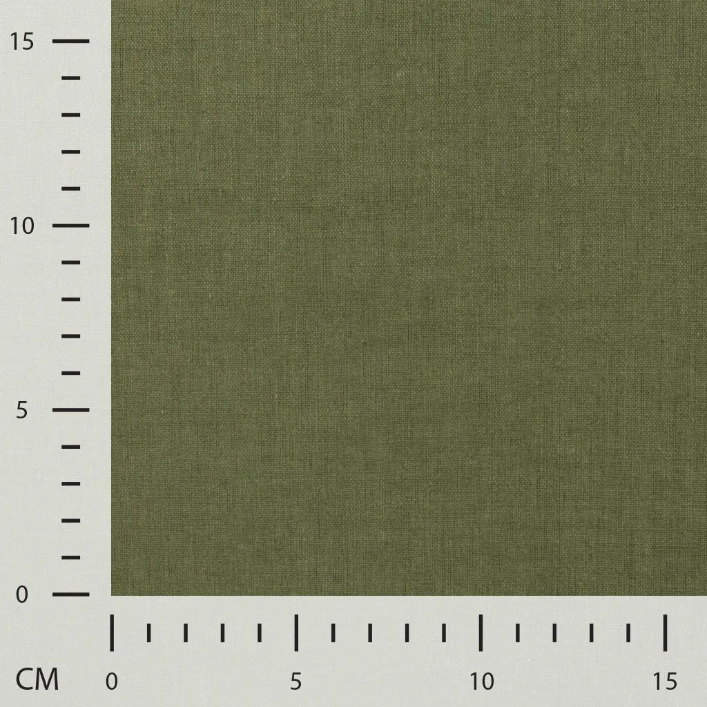Khaki linnen stof