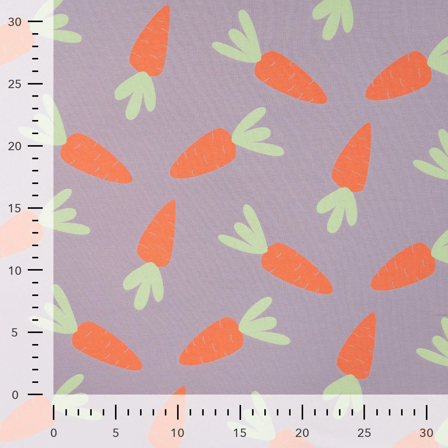 Tissu French Terry Carotte