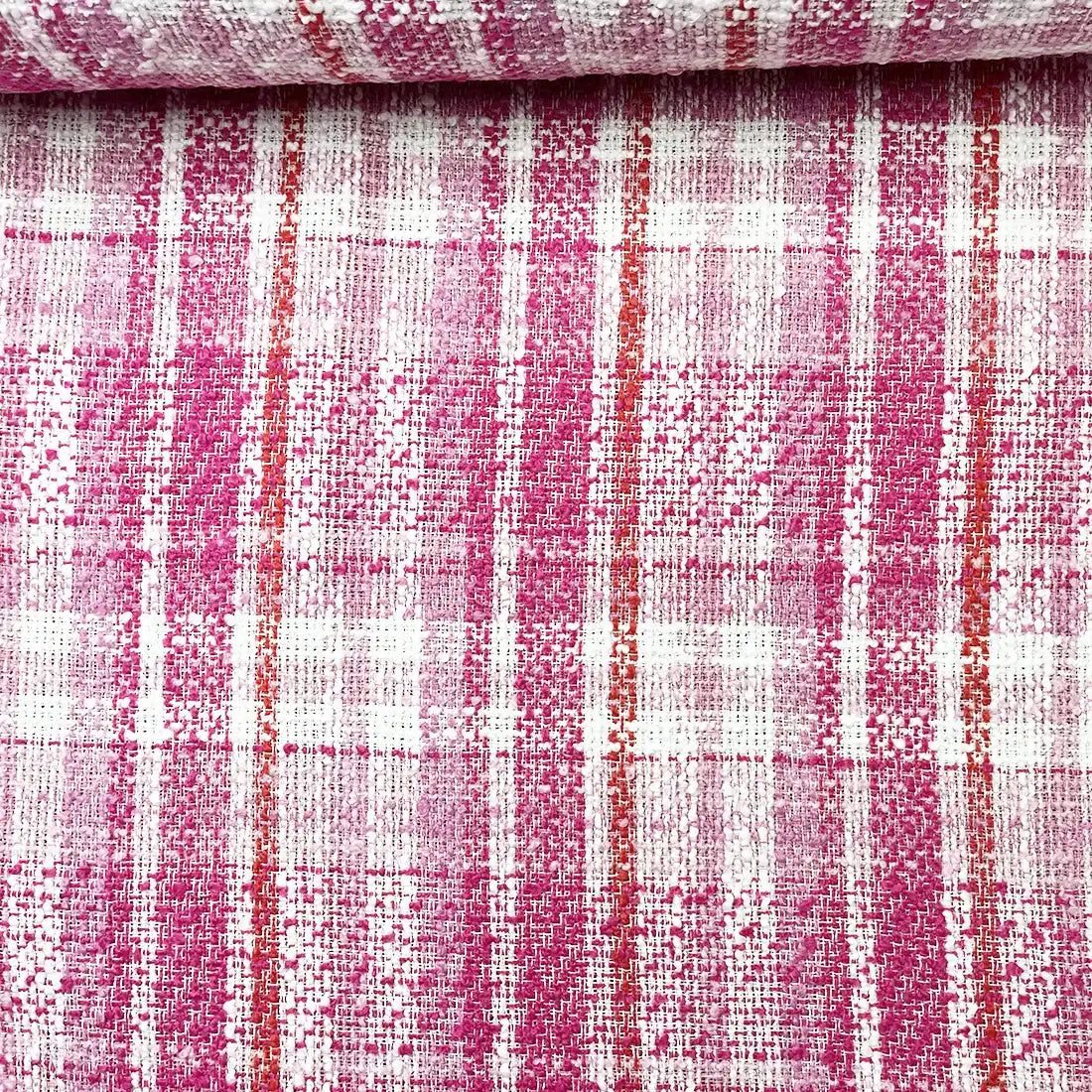 Tissu Canvas Poétique – Maisons de Campagne et Fleurs
