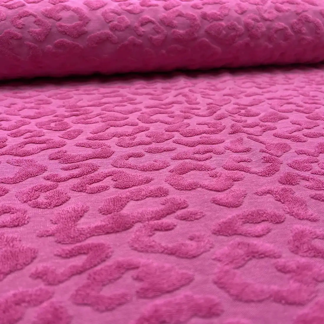 Tissu Jersey Fuchsia Léopard – Pour Créations Audacieuses