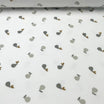 Tissu Nicky Gris Motif Poires – Douceur Fruitée