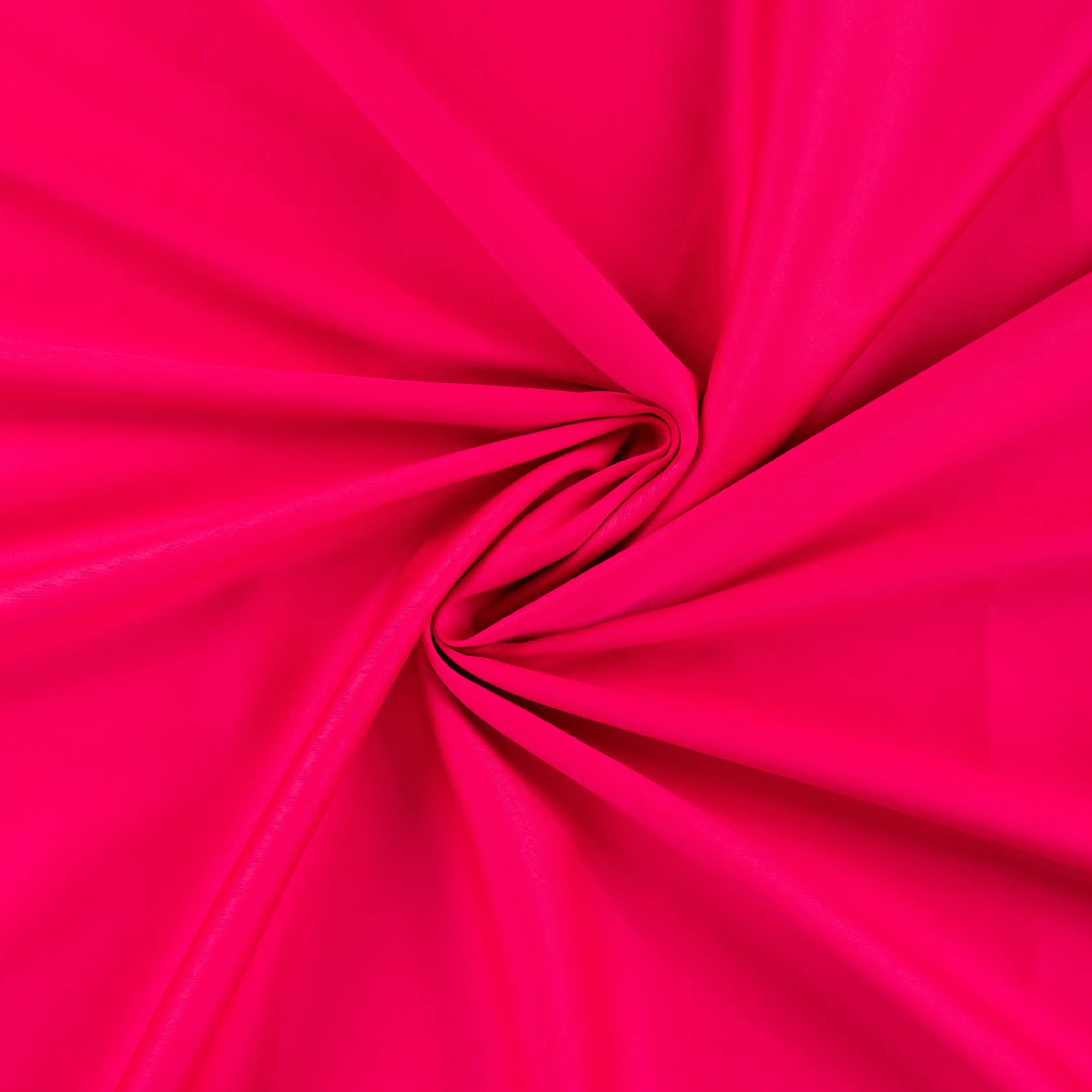 Tissu Satin de Coton fuchsia vif – Fluidité et brillance unique