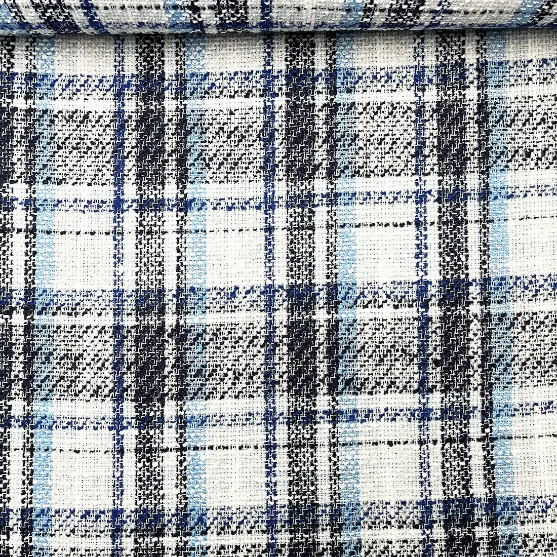 Tissu Tweed Estival – Motif Carreaux Chic