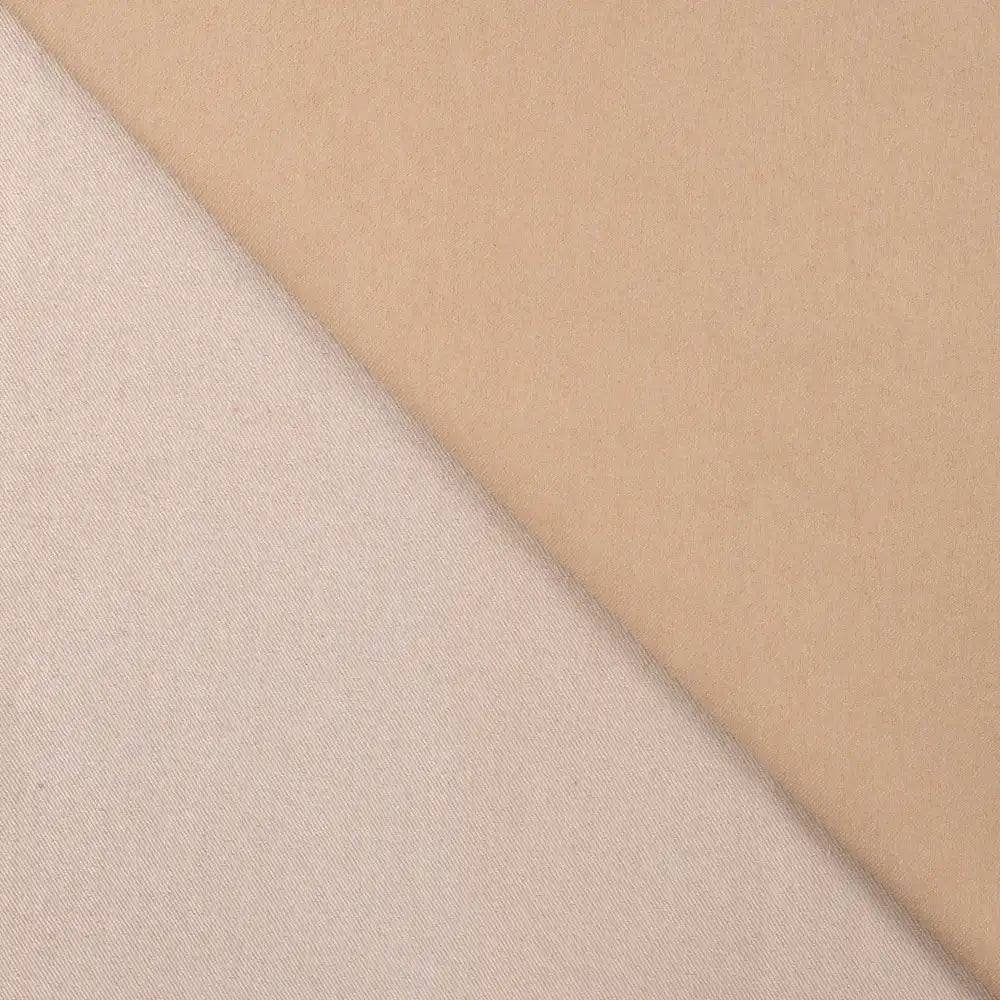 Tissu denim stretch beige – Confort et style pour vos créations