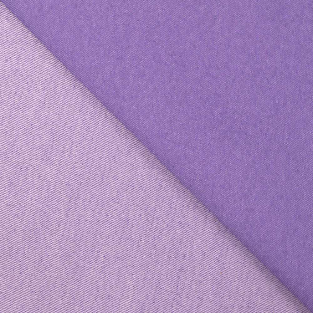 Tissu denim stretch violet – Idéal pour vêtements et accessoires