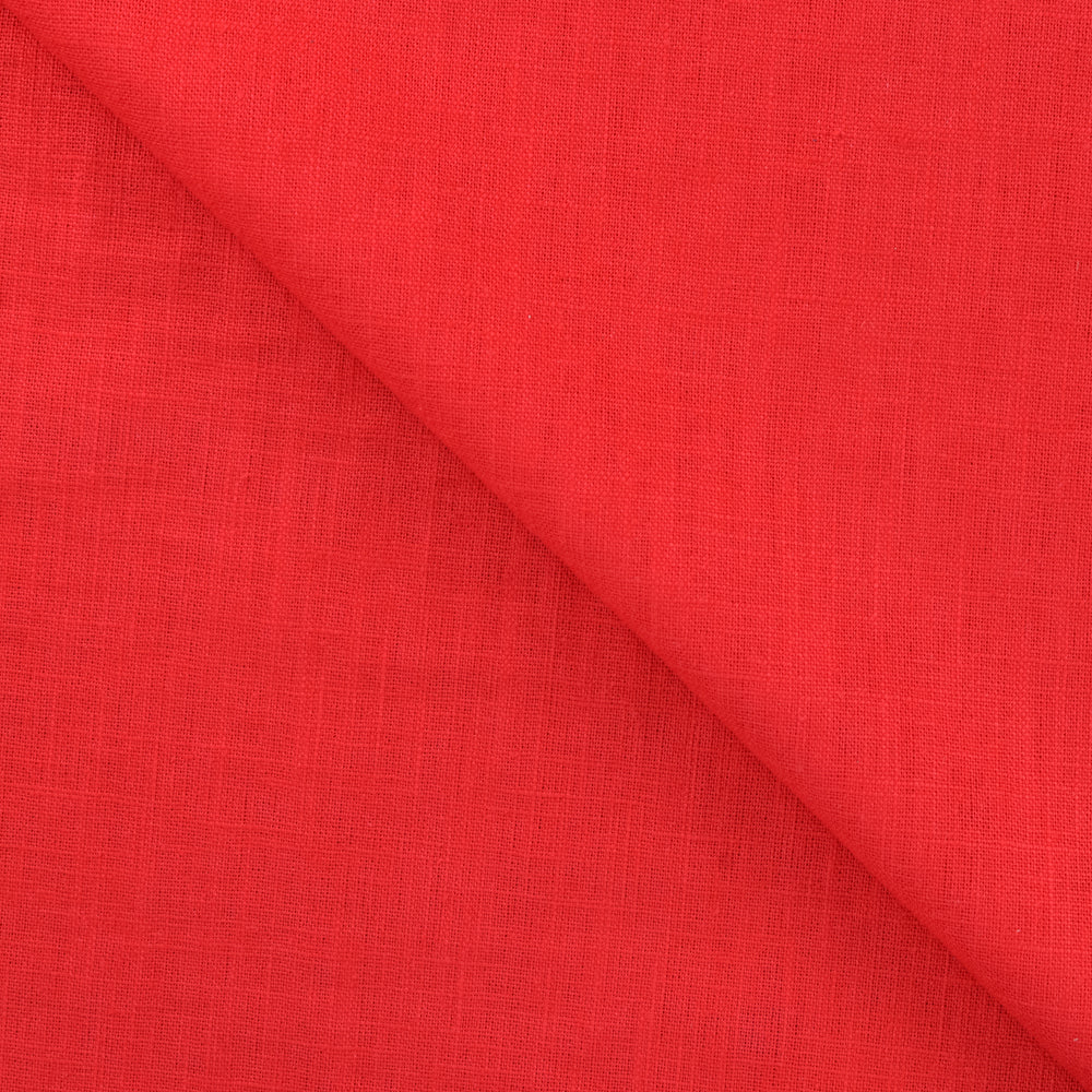 Tissu_lin_uni_corail