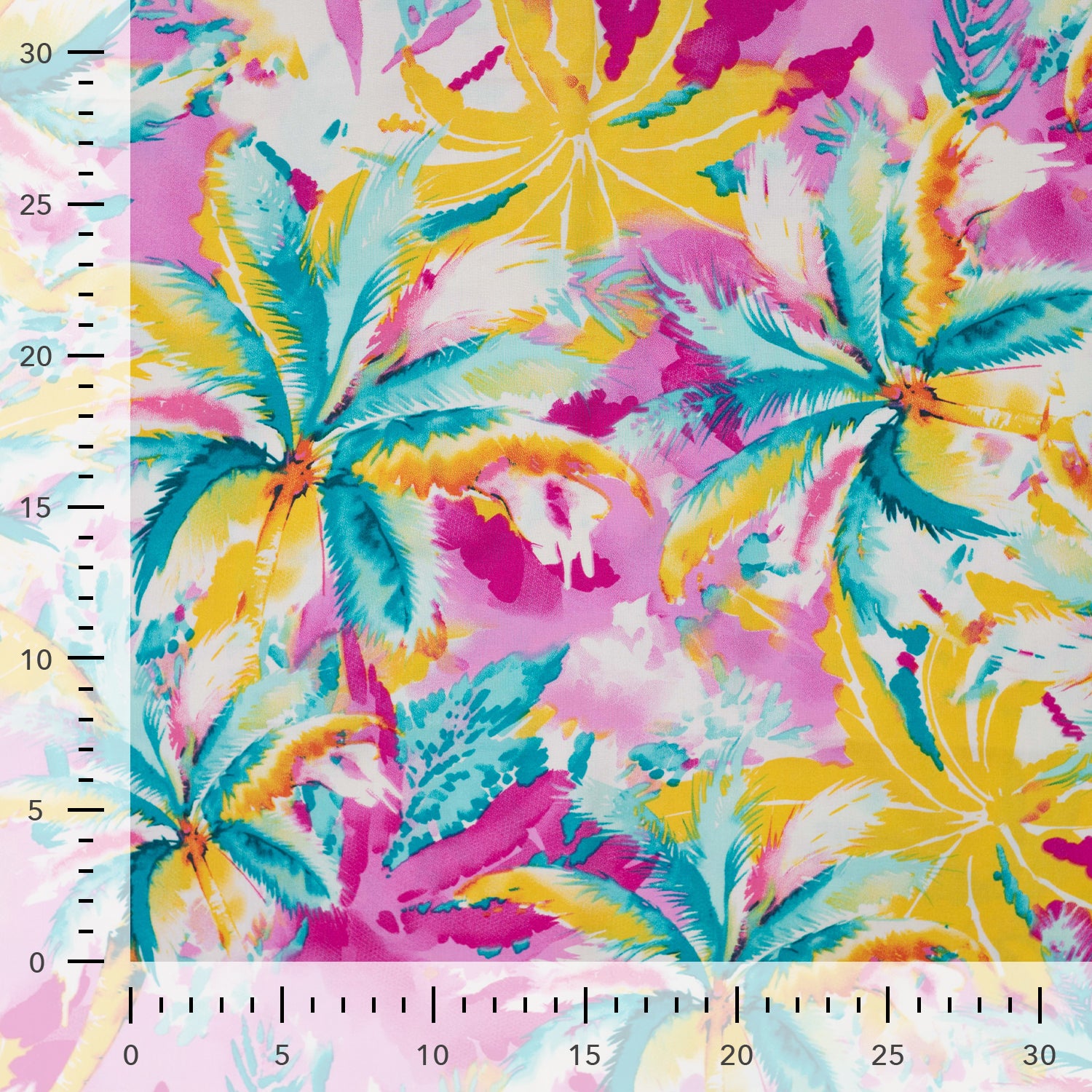 Tissu viscose palmier