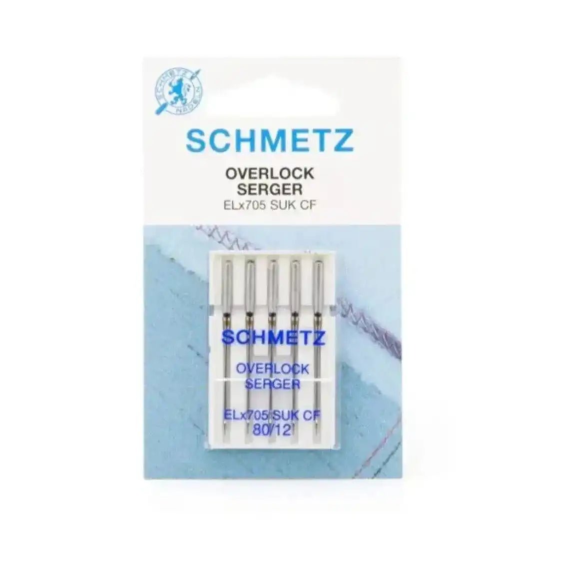 Aiguille schmetz overlock serger 80/12