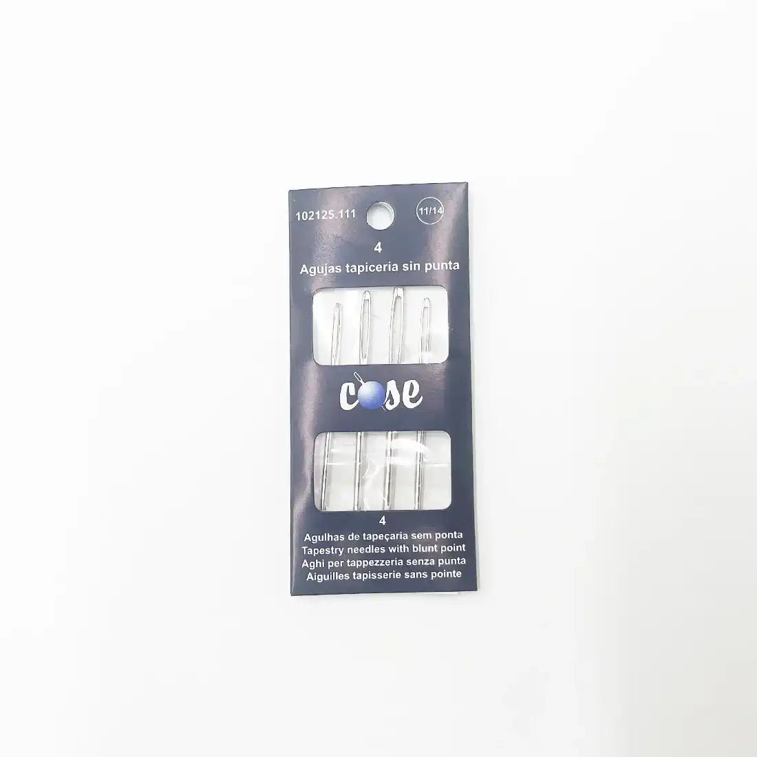 Aiguilles à tapisserie sans pointe – Set de 4 tailles 11 à 14