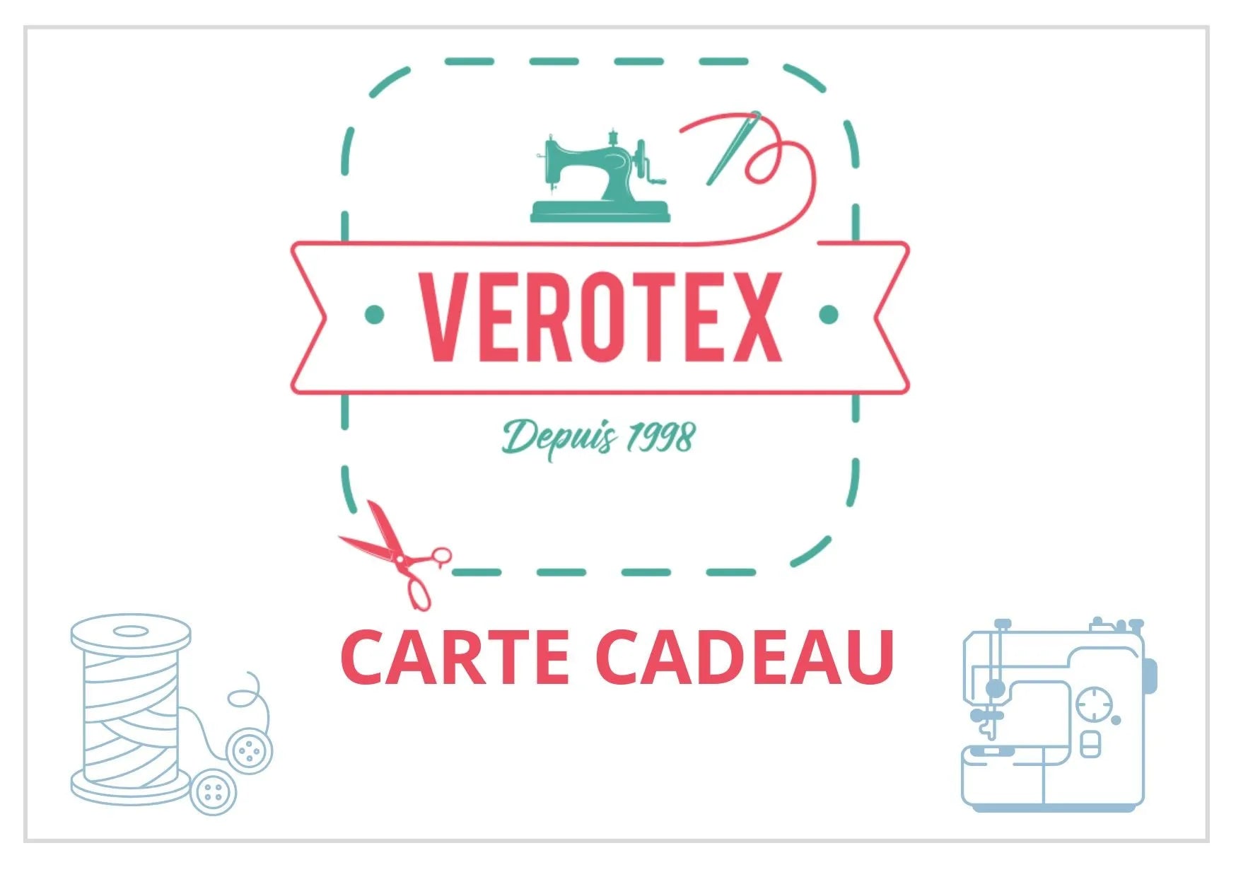 Carte cadeau Verotex