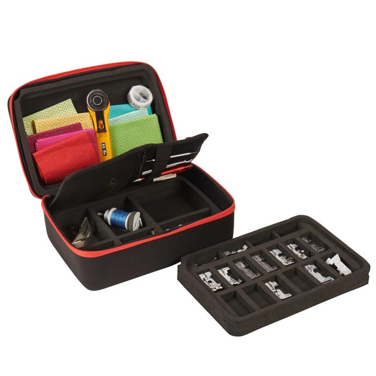 Coffret d'accessoires pour surjeteuses BERNINA