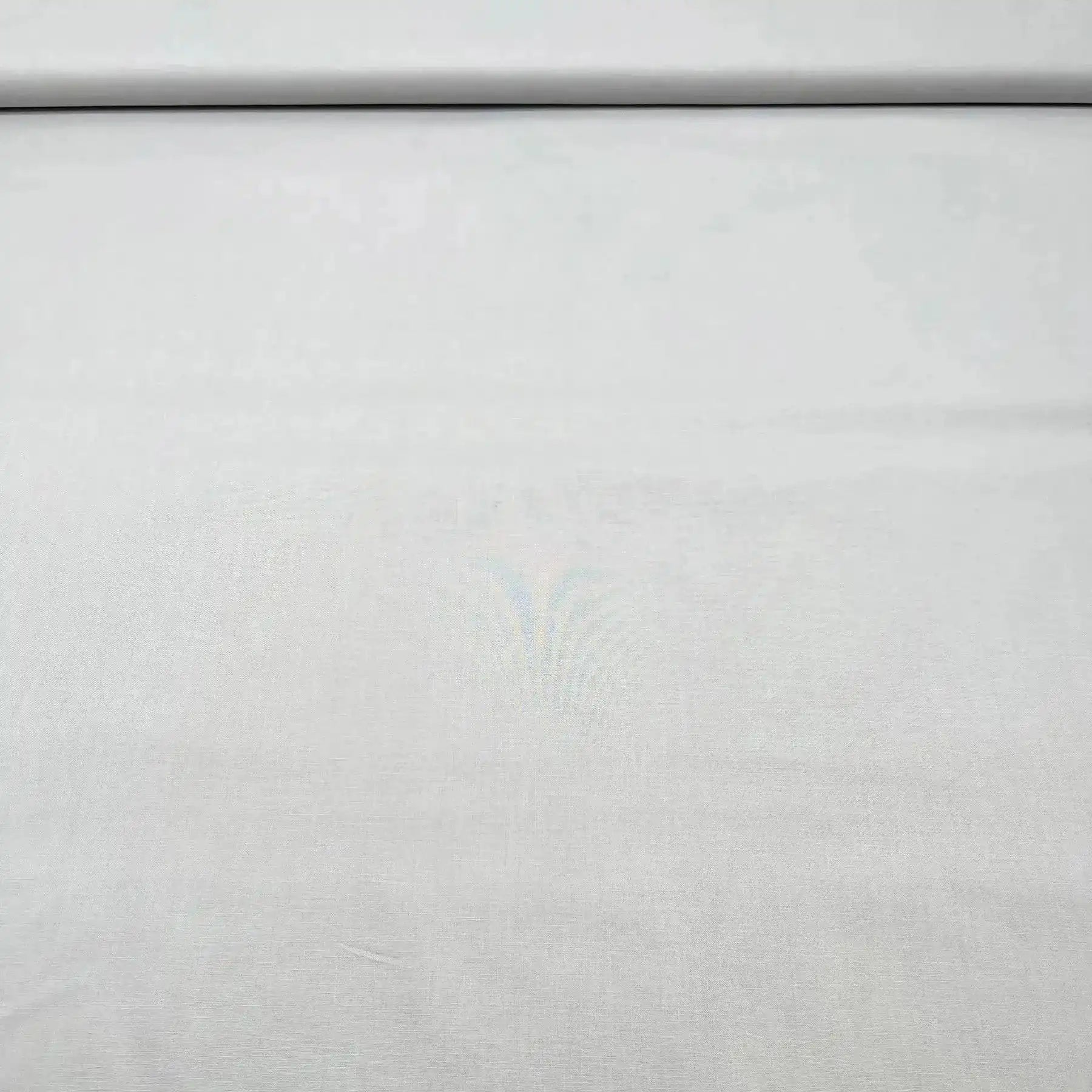 Coupon 3m Tissu Popeline de Coton Gris Clair