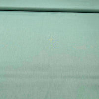 Coupon 3m Tissu Popeline de Coton Menthe Foncé