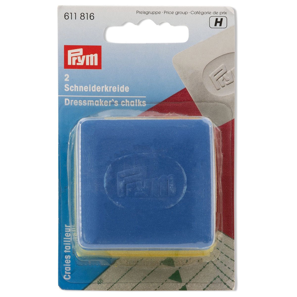 Craie bleu et jaune Prym