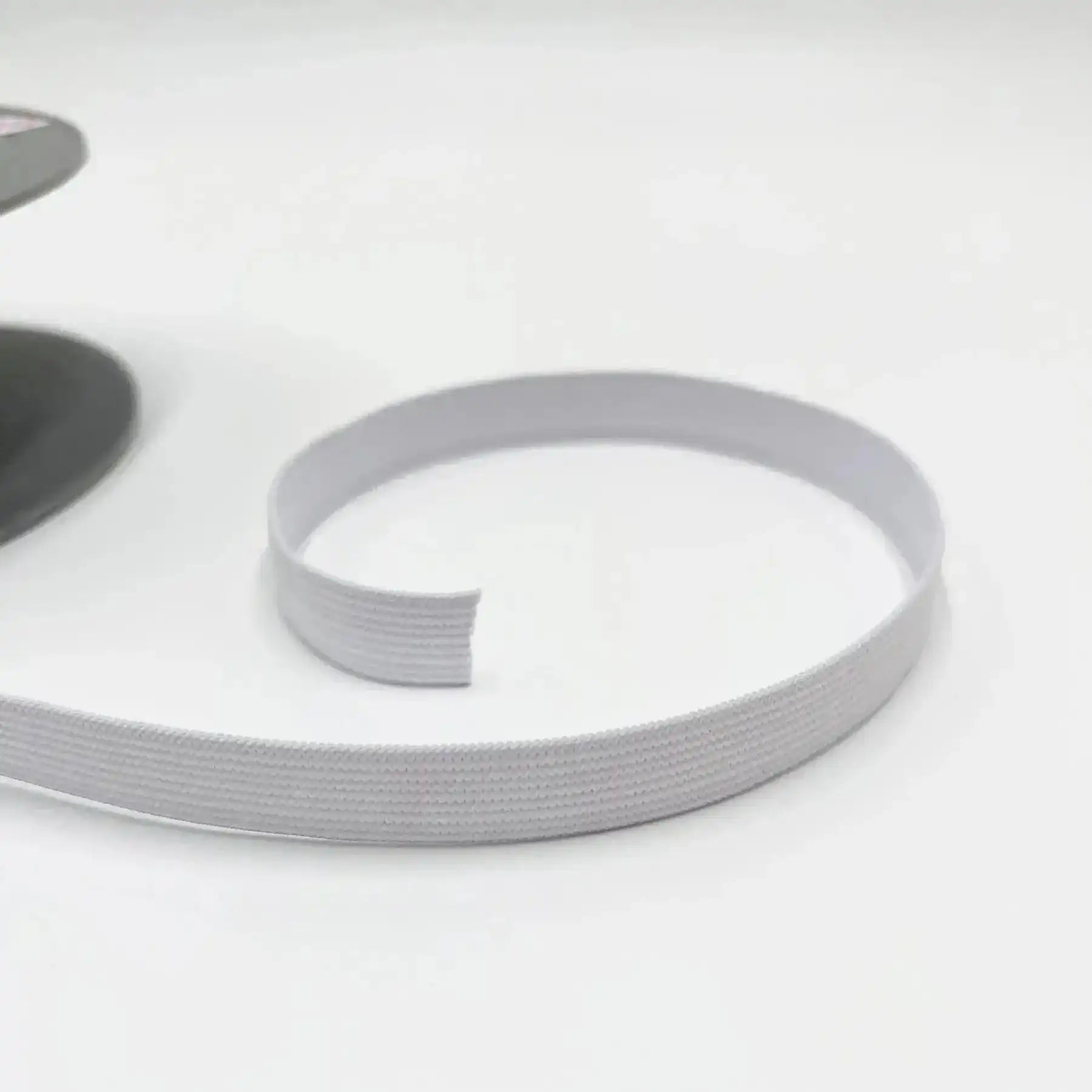 elastique - blanc - 15 - mm