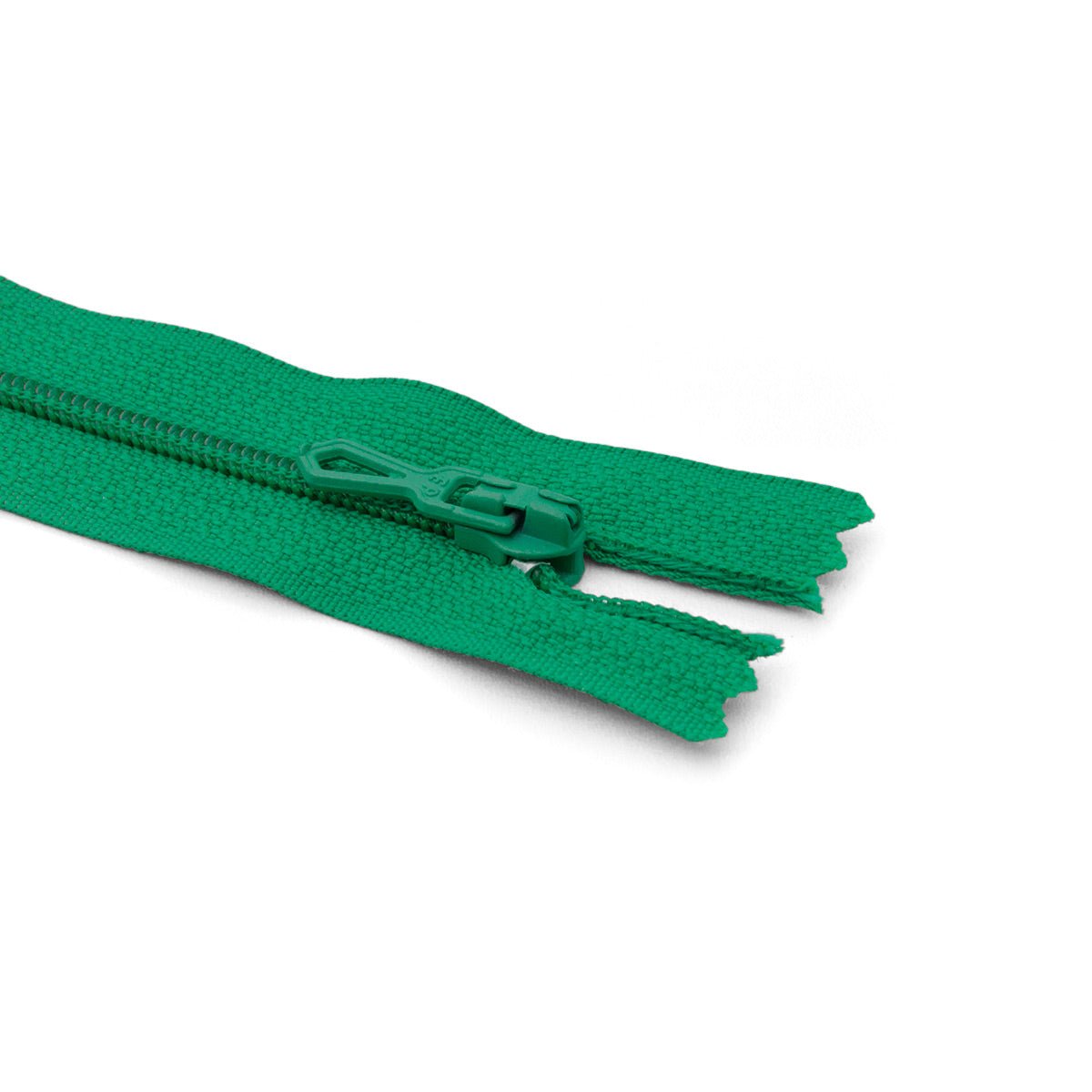 Fermeture éclair / Zip / tirette classique vert émeuraude