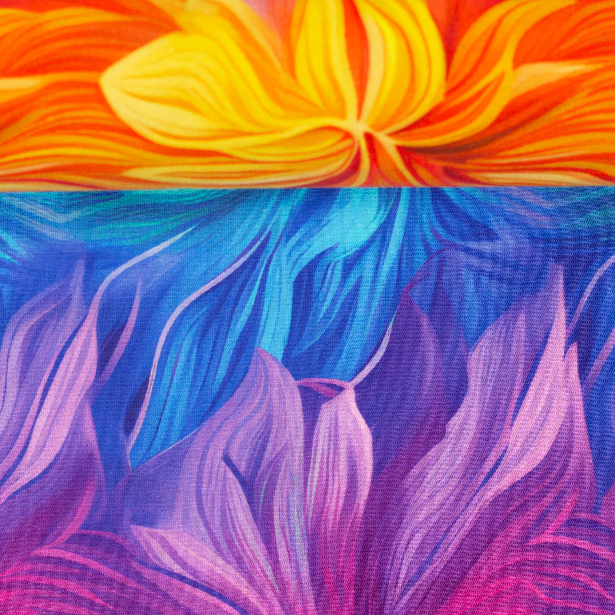 Tissu Jersey de Coton Artistique