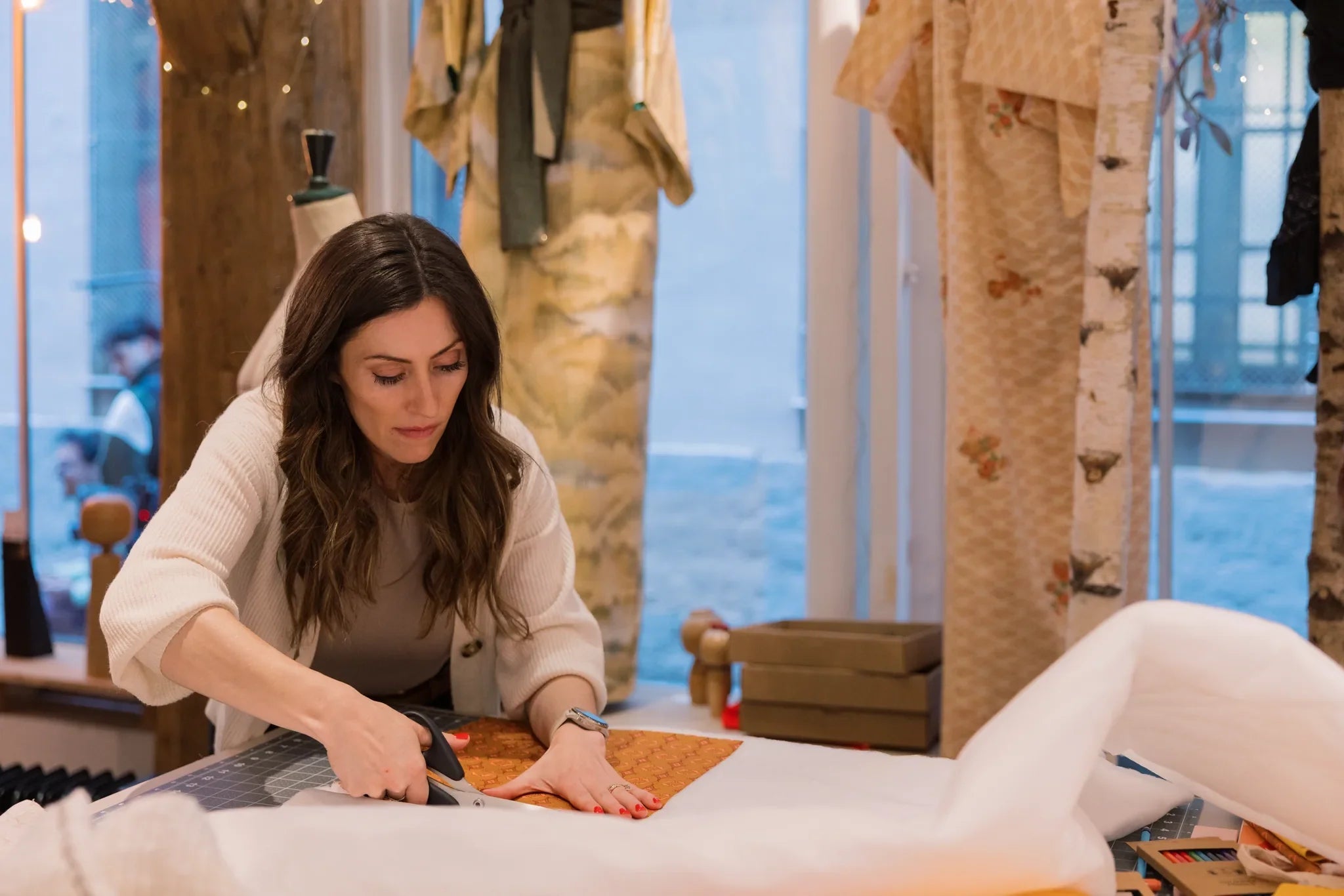 Machine à coudre et à broder BERNINA 770 QE PRO — en situation, atelier de quilting