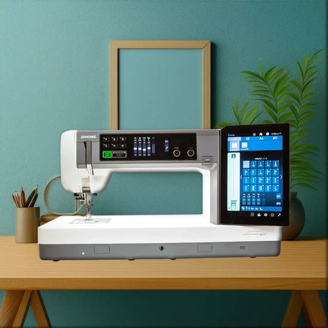 Machine à coudre et à broder Janome Continental M17