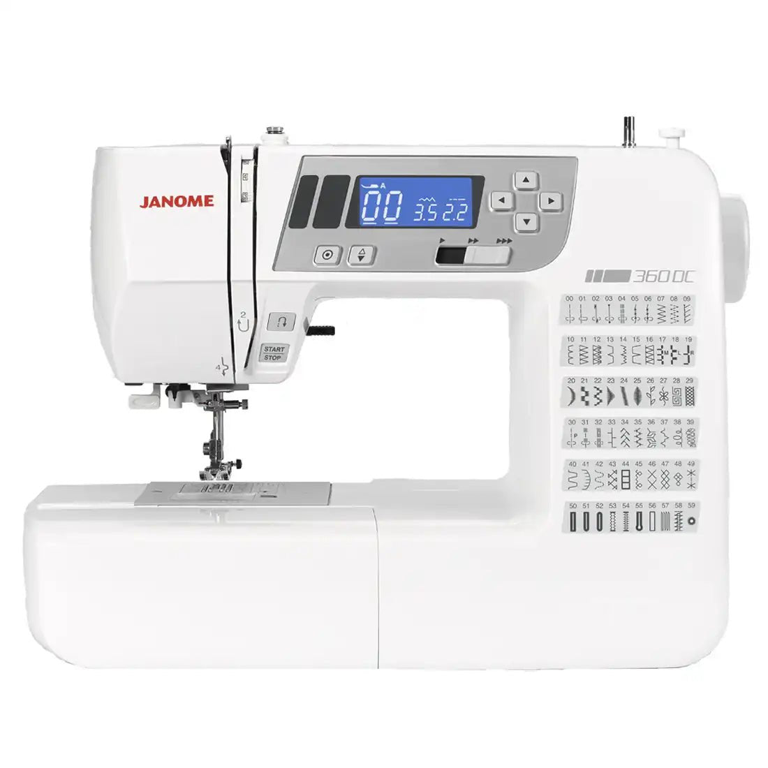 Machine à coudre Janome Sewist 360DC