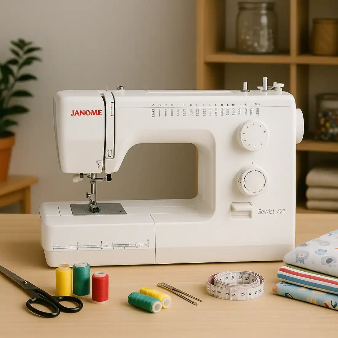 Machine à coudre JANOME Sewist 721