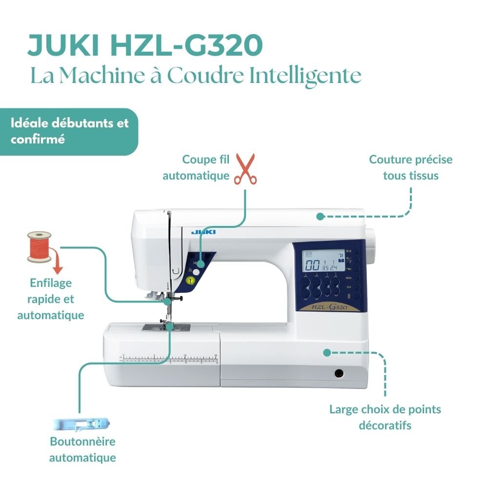 Machine à coudre JUKI HZL-G320