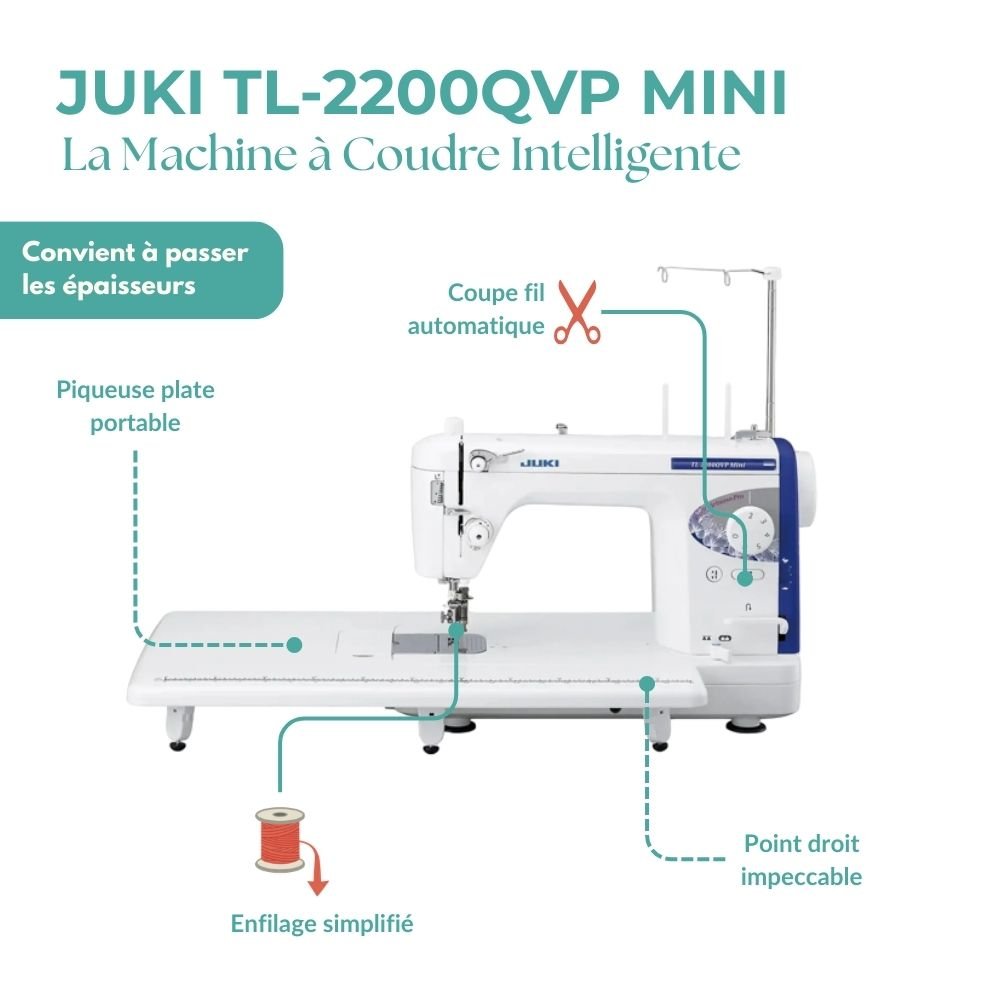 Machine à coudre semi-industrielle JUKI TL-2200QVP Mini
