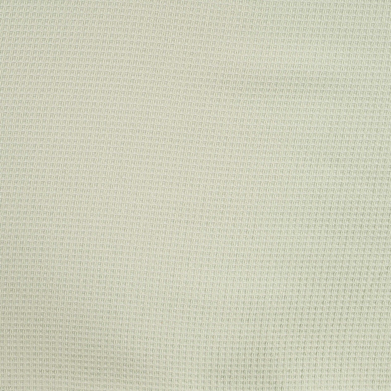 Tissu nid d’abeille doublé d’éponge vert menthe