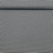 Tissu pied de poule moyen noir et blanc
