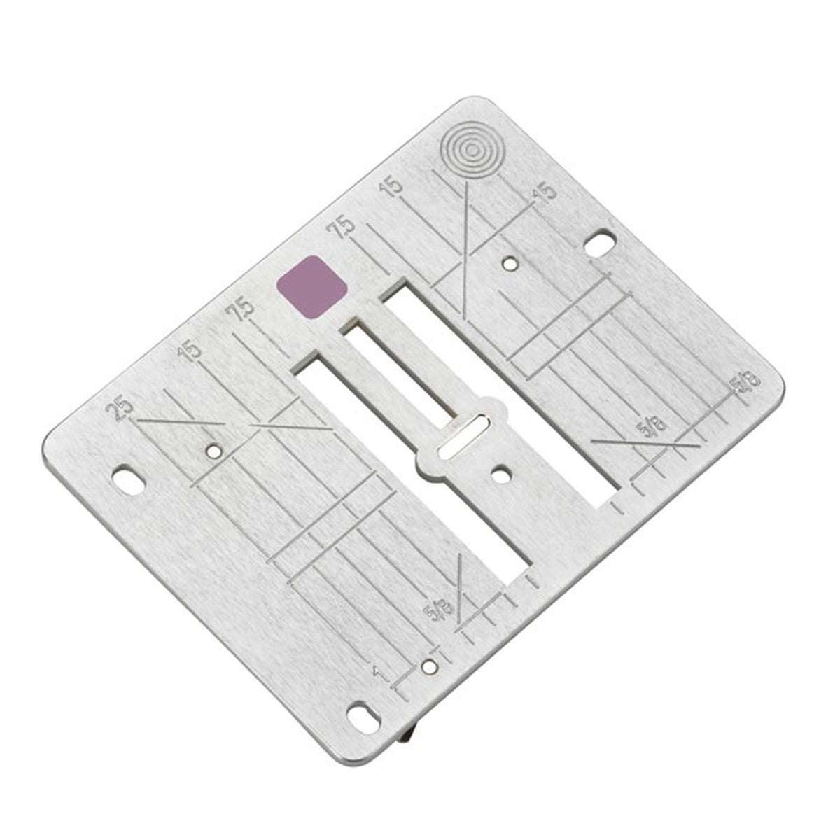 Plaque à aiguille pour les points de 9 mm avec un trou de 5,5 mm BERNINA
