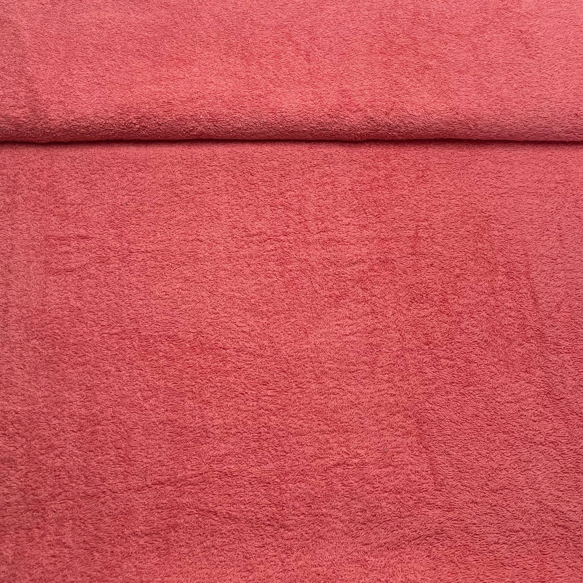 Tissu Éponge Corail