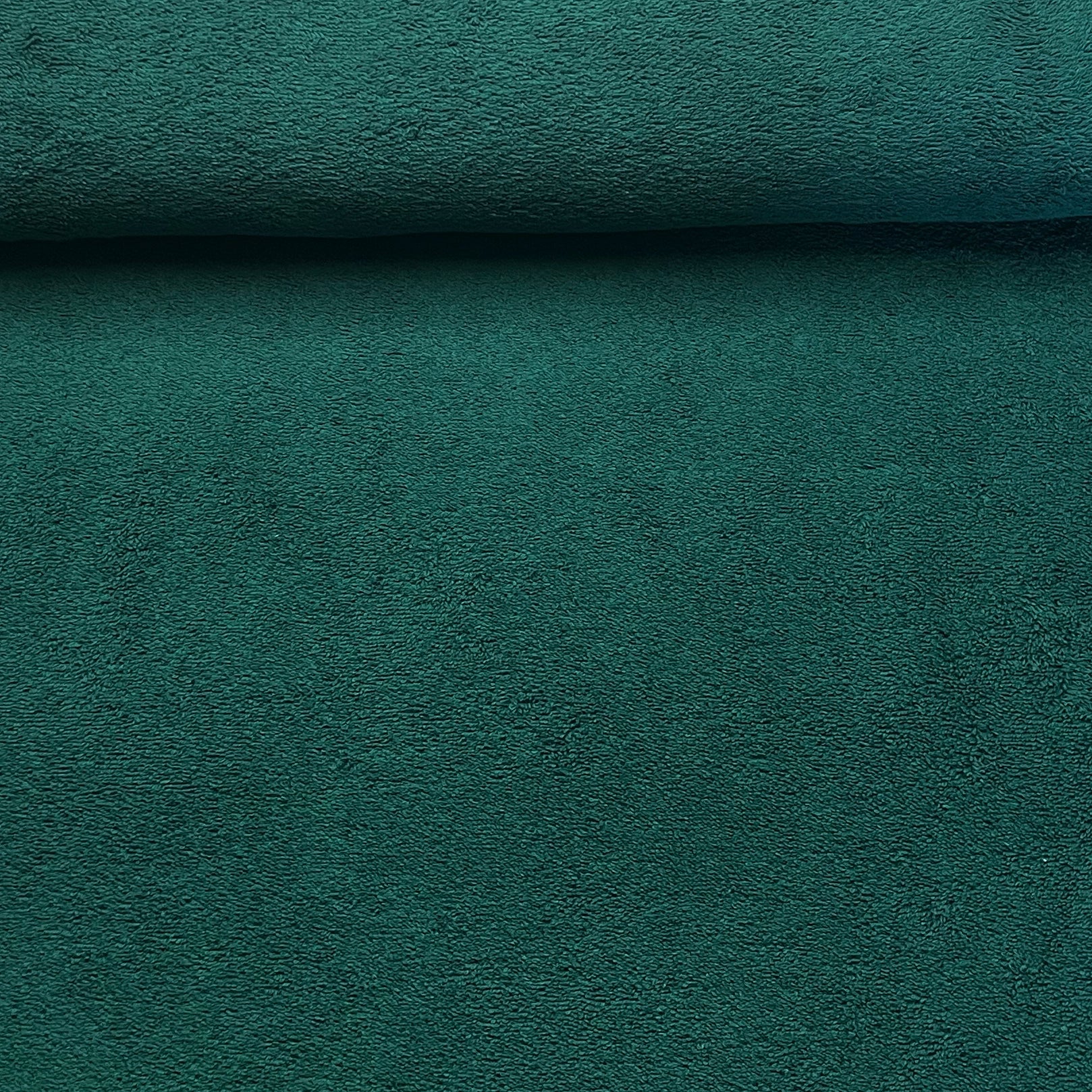 Tissu éponge vert sapin