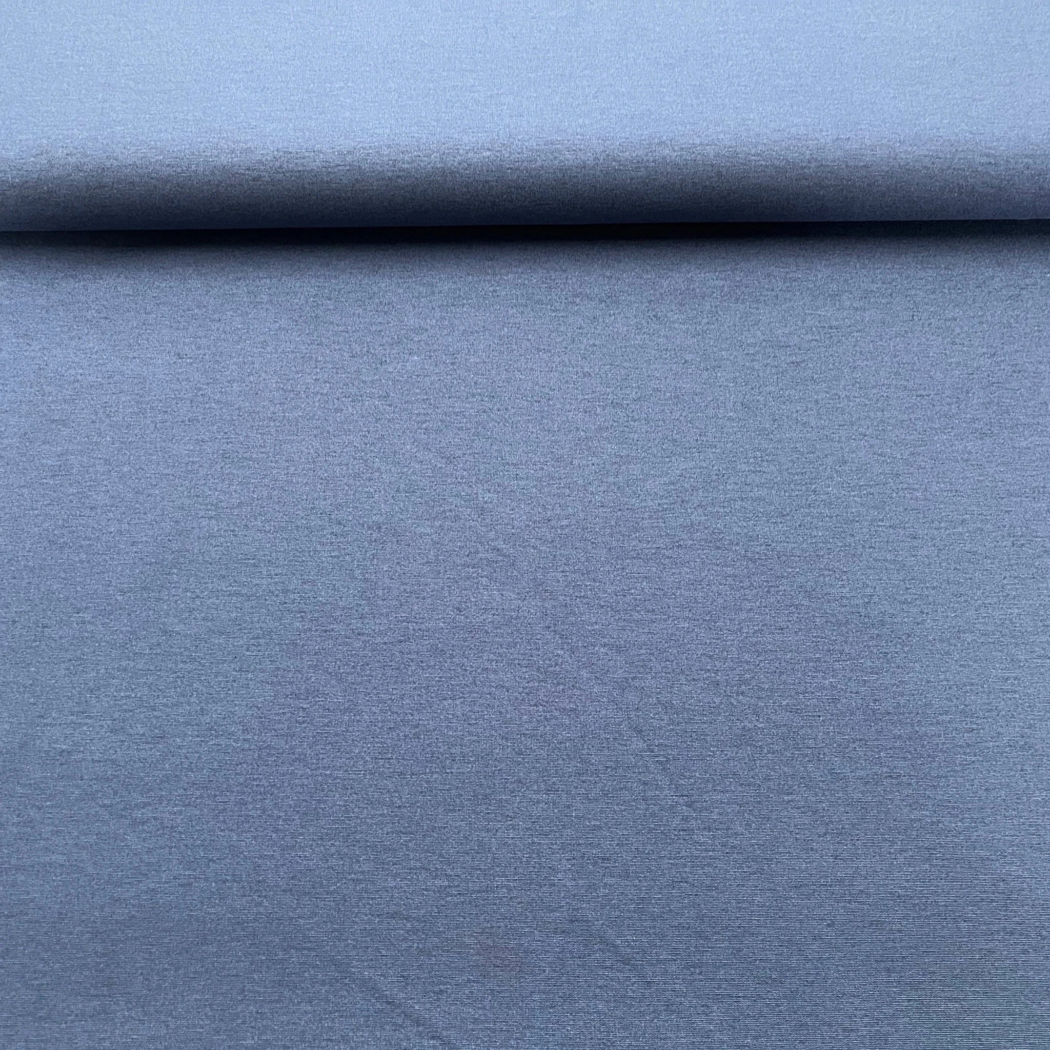 Tissu Jersey de Punto bleu Chiné