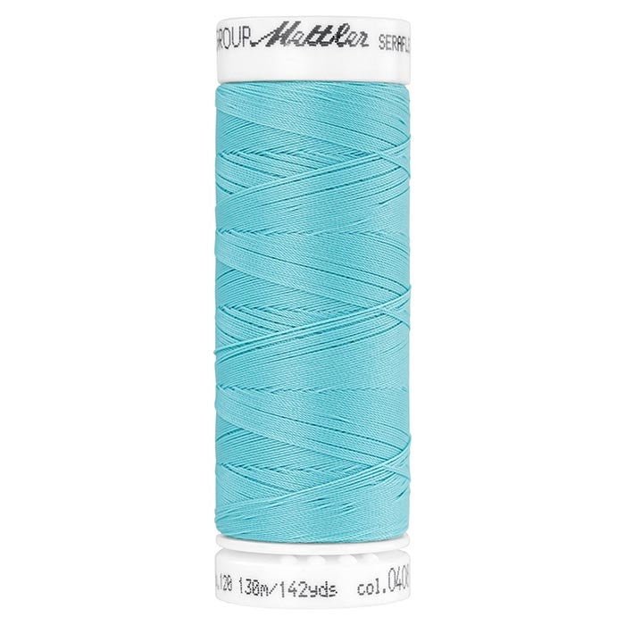Seraflex fil à coudre élastique 7840 - Bleu eau - 0408